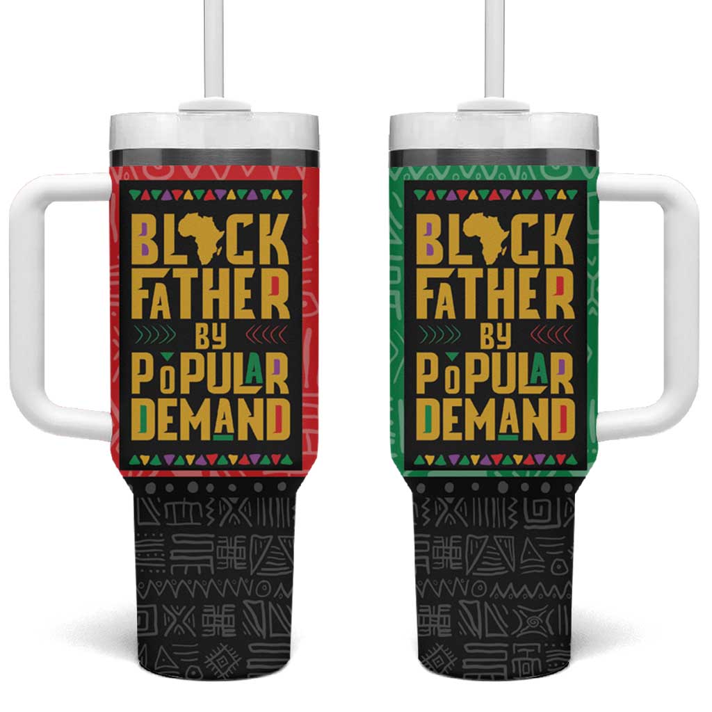 Black Father By Popular Demand Tumbler With Handle African Art