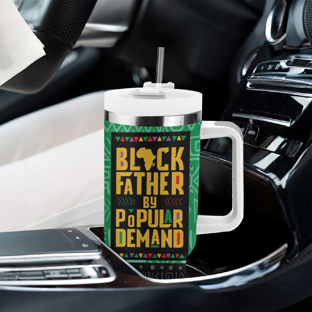 Black Father By Popular Demand Tumbler With Handle African Art