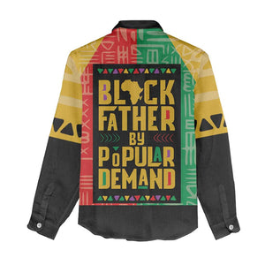 Black Father By Popular Demand Women Casual Shirt African Art