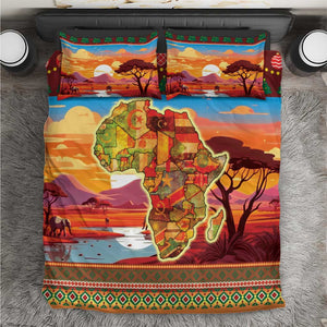 African Christmas Bedding Set Afro Heritage and Celebrated