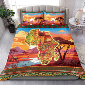 African Christmas Bedding Set Afro Heritage and Celebrated