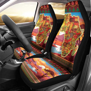 African Christmas Car Seat Cover Afro Heritage and Celebrated