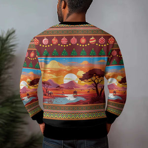 African Christmas Ugly Christmas Sweater Afro Heritage and Celebrated