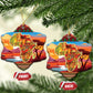 African Christmas Ceramic Ornament Afro Heritage and Celebrated DT03