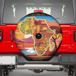 African Christmas Spare Tire Cover Afro Heritage and Celebrated