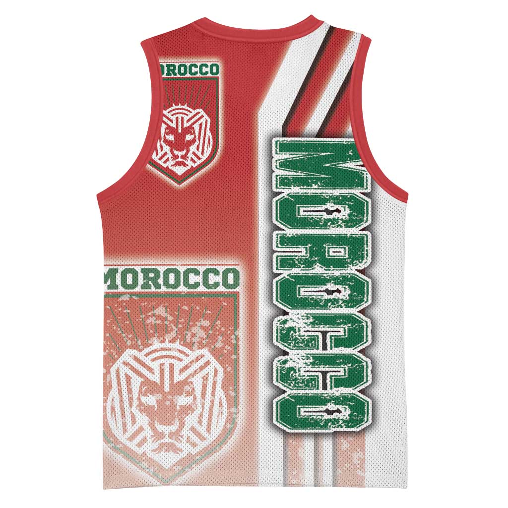Morocco Soccer Basketball Jersey Atlas Lions Football - Road To Champion DT03