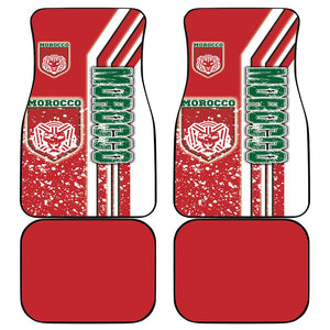 Morocco Soccer Car Mats Atlas Lions Football - Road To Champion