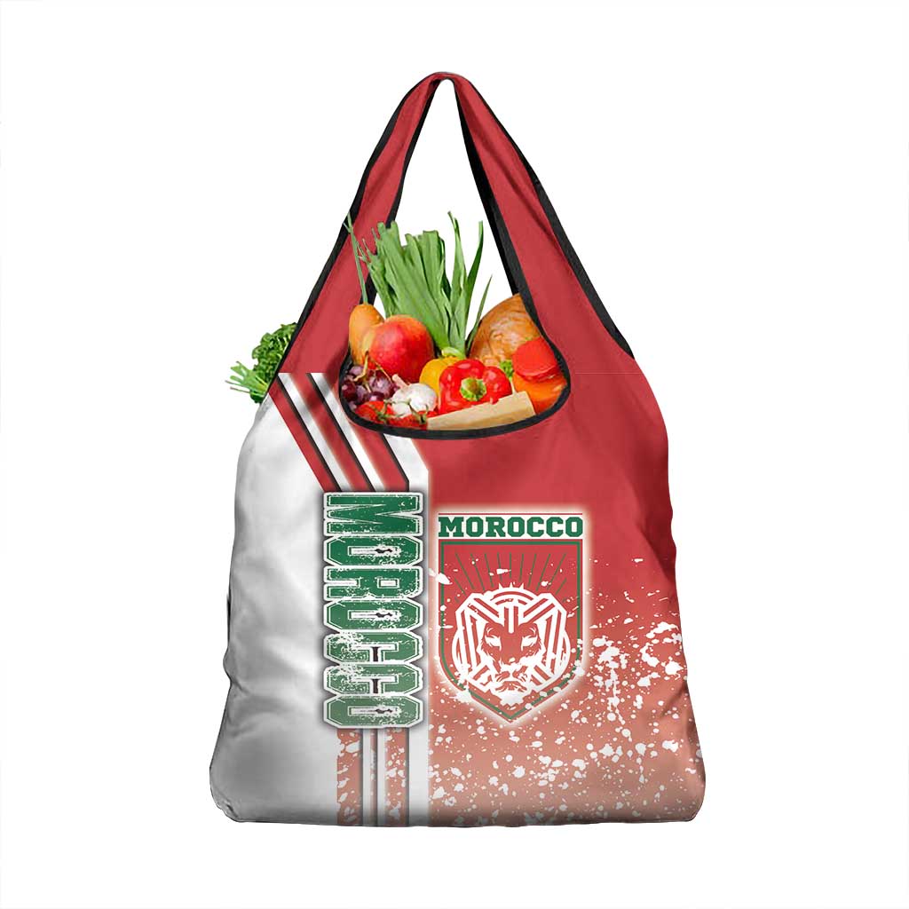 Morocco Soccer Grocery Bag Atlas Lions Football - Road To Champion