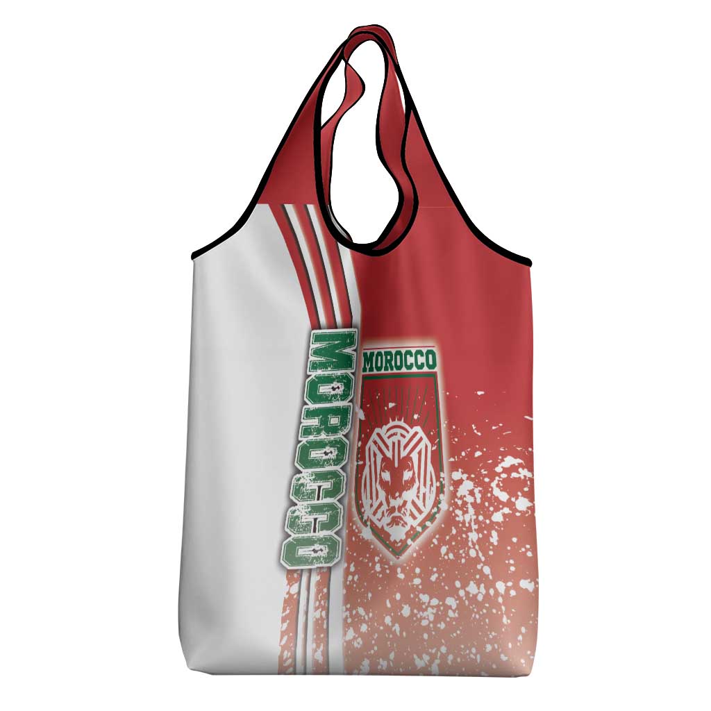 Morocco Soccer Grocery Bag Atlas Lions Football - Road To Champion