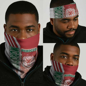 Morocco Soccer Neck Gaiter Atlas Lions Football - Road To Champion DT03