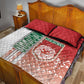 Morocco Soccer Quilt Bed Set Atlas Lions Football - Road To Champion