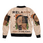Melanin Every Shade Slays Bomber Jacket Afro Women