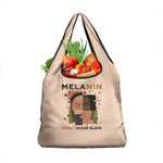 Melanin Every Shade Slays Grocery Bag Afro Women
