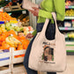 Melanin Every Shade Slays Grocery Bag Afro Women