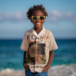 Melanin Every Shade Slays Kid Hawaiian Shirt Afro Women