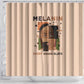 Melanin Every Shade Slays Shower Curtain Afro Women