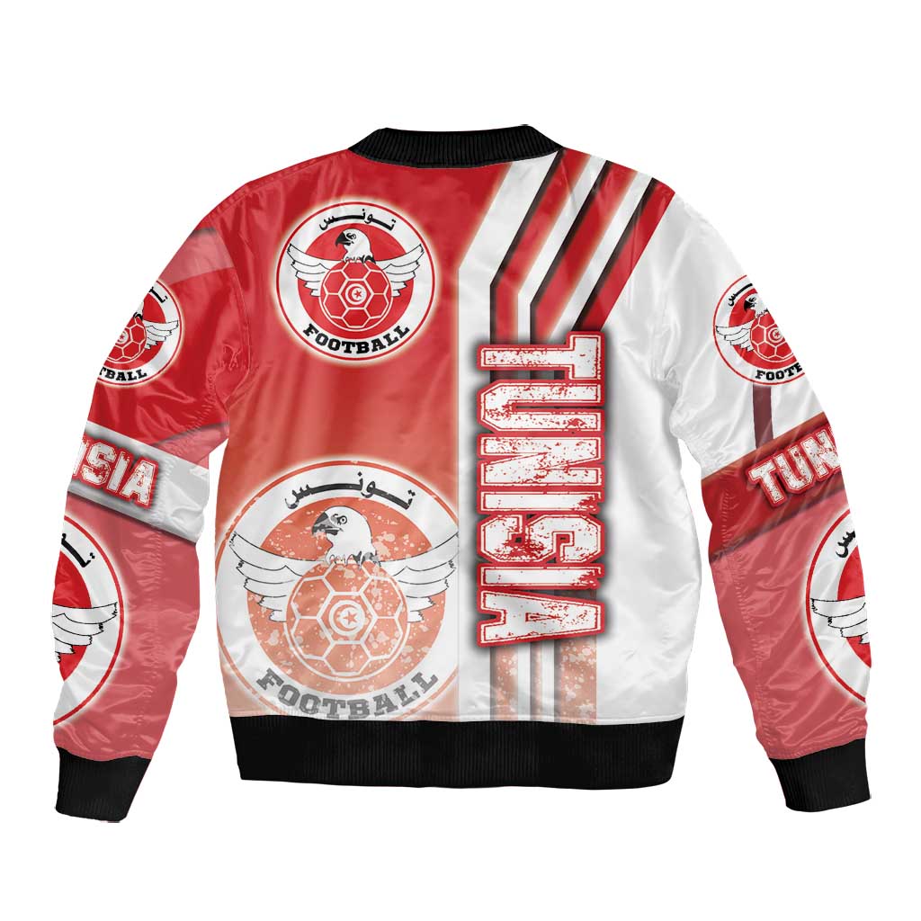 Tunisia Soccer Bomber Jacket Eagles of Carthage Football - Road To Champion