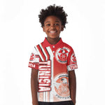 Tunisia Soccer Kid Polo Shirt Eagles of Carthage Football - Road To Champion