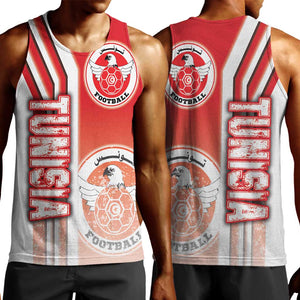 Tunisia Soccer Men Tank Top Eagles of Carthage Football - Road To Champion