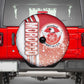 Tunisia Soccer Spare Tire Cover Eagles of Carthage Football - Road To Champion