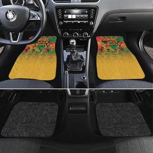 Africa Map Graffiti Car Mats Know You Roots Art Style