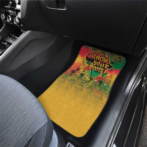 Africa Map Graffiti Car Mats Know You Roots Art Style