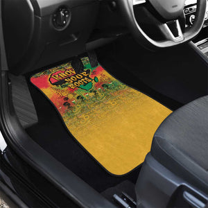 Africa Map Graffiti Car Mats Know You Roots Art Style