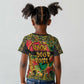 Africa Map Graffiti Kid T shirt Know You Roots Art Style