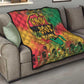 Africa Map Graffiti Quilt Know You Roots Art Style