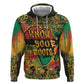 Africa Map Graffiti Zip Hoodie Know You Roots Art Style