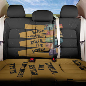 African Creativity Back Car Seat Cover Black Creativity Rules The World