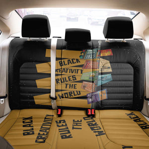 African Creativity Back Car Seat Cover Black Creativity Rules The World