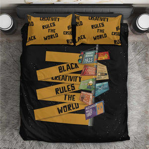 African Creativity Bedding Set Black Creativity Rules The World