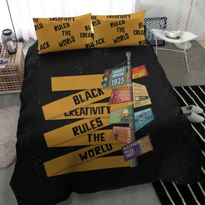 African Creativity Bedding Set Black Creativity Rules The World