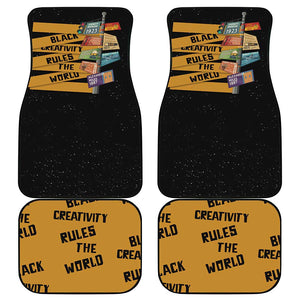 African Creativity Car Mats Black Creativity Rules The World