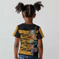 African Creativity Kid T shirt Black Creativity Rules The World