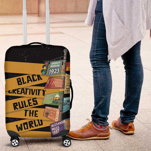 African Creativity Luggage Cover Black Creativity Rules The World