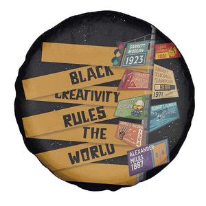 African Creativity Spare Tire Cover Black Creativity Rules The World