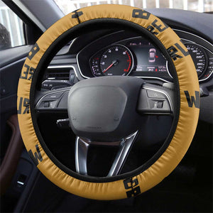 African Creativity Steering Wheel Cover Black Creativity Rules The World