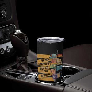 African Creativity Tumbler Cup Black Creativity Rules The World