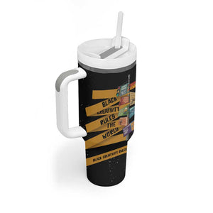 African Creativity Tumbler With Handle Black Creativity Rules The World