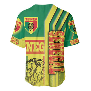 Senegal Soccer Baseball Jersey Lions of Teranga Football - Road To Champion