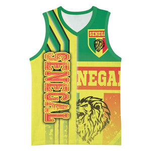 Senegal Soccer Basketball Jersey Lions of Teranga Football - Road To Champion DT03