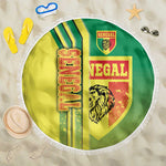 Senegal Soccer Beach Blanket Lions of Teranga Football - Road To Champion