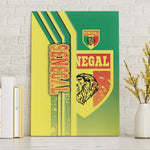 Senegal Soccer Canvas Wall Art Lions of Teranga Football - Road To Champion