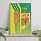 Senegal Soccer Canvas Wall Art Lions of Teranga Football - Road To Champion