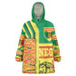 Senegal Soccer Kid Wearable Blanket Hoodie Lions of Teranga Football - Road To Champion