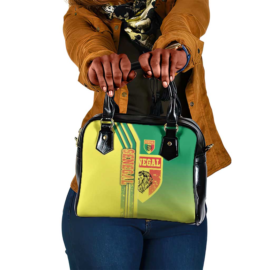 Senegal Soccer Shoulder Handbag Lions of Teranga Football - Road To Champion