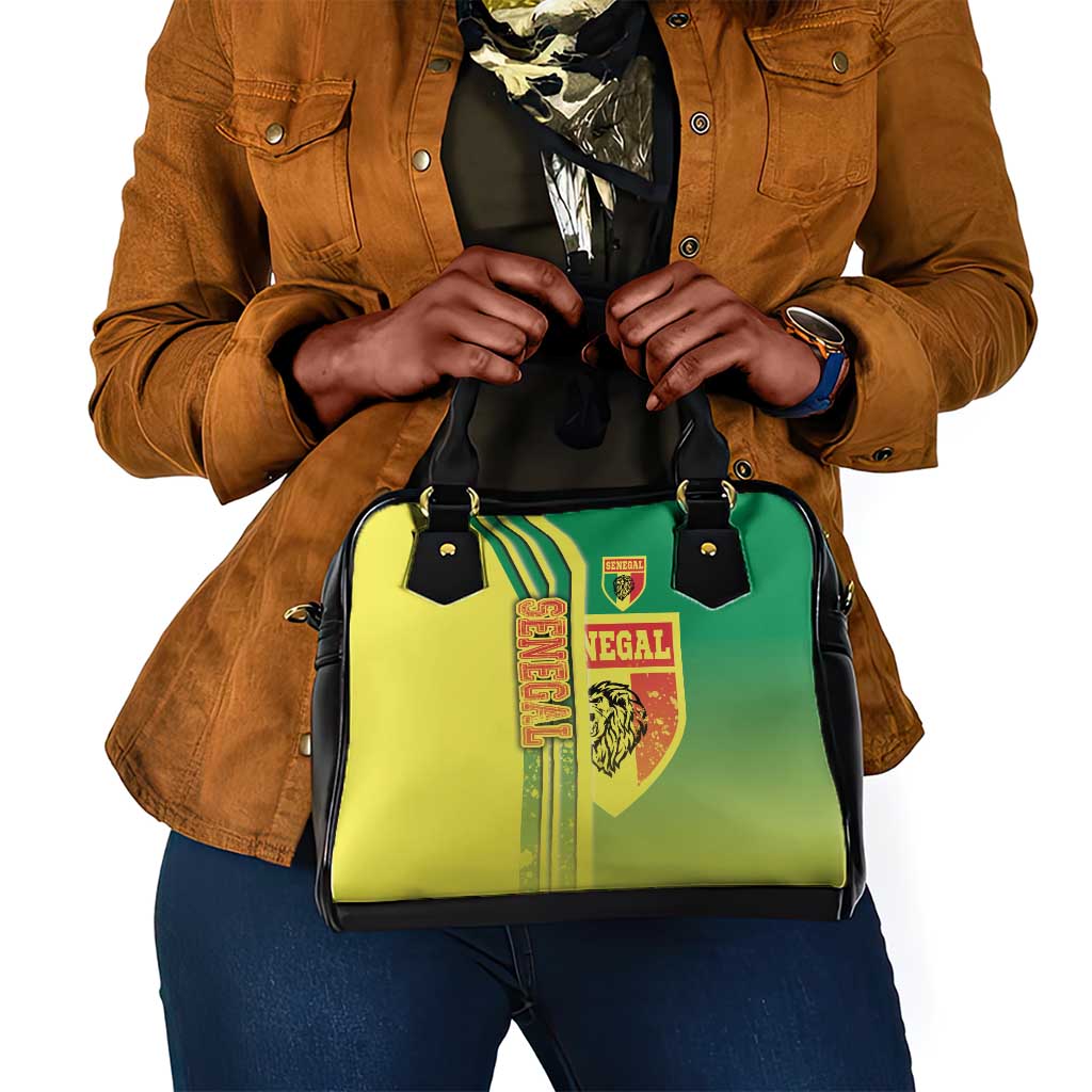 Senegal Soccer Shoulder Handbag Lions of Teranga Football - Road To Champion