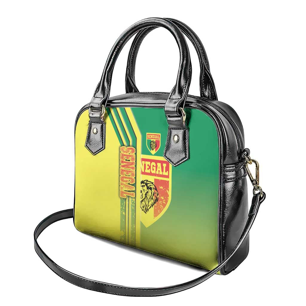 Senegal Soccer Shoulder Handbag Lions of Teranga Football - Road To Champion